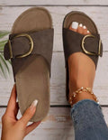 Buckle Thick Sole Sandal